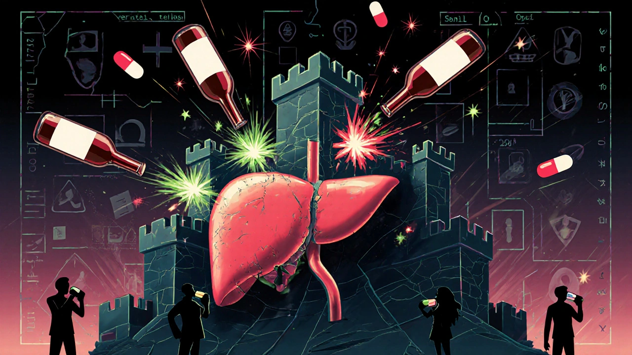 アルコールと薬の危険な相互作用と健康への影響