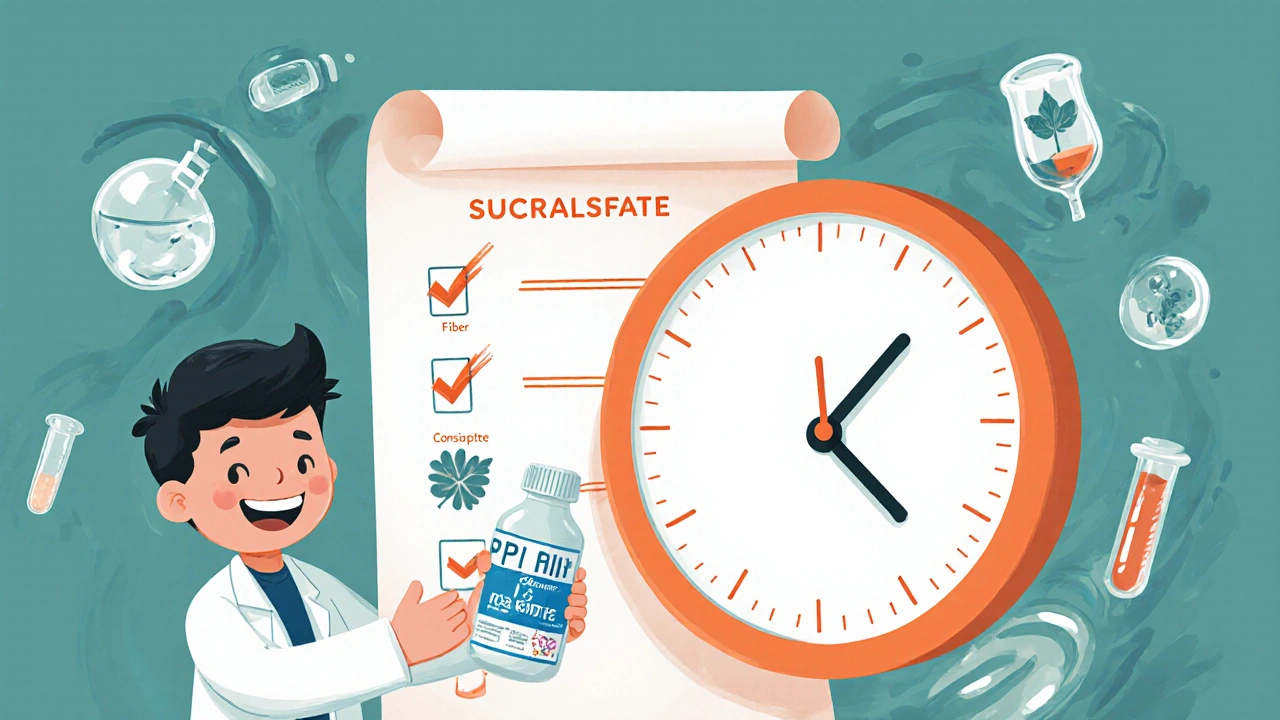 医師が時計で時間管理し、チェックリストと薬を遠ざけた場面