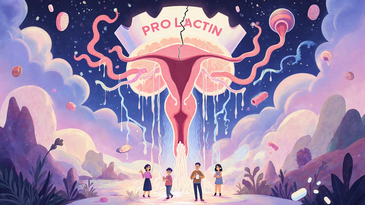 脳下垂体腺腫：プロラクチノーマとホルモン不均衡