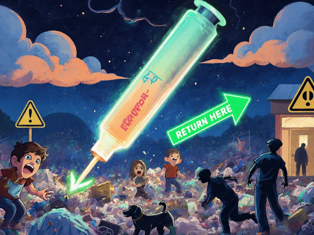 期限切れのエピペン、吸入器、パッチの正しい処分方法