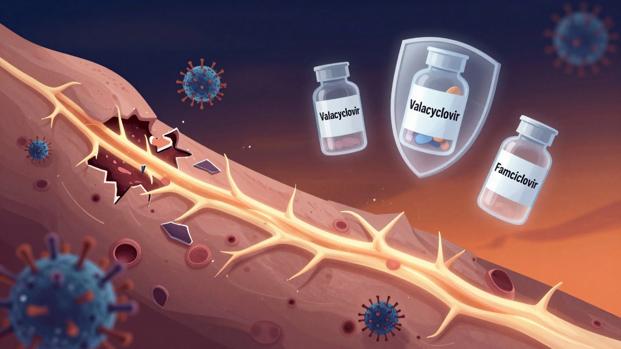帯状疱疹の抗ウイルス治療と痛みの管理：効果的な対処法