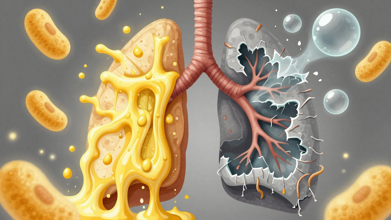 慢性気管支炎と肺気腫の違い：COPDの構成要素を理解する