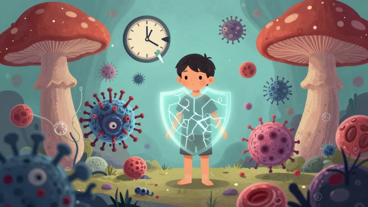 免疫不全の兆候：反復感染と診断の手順