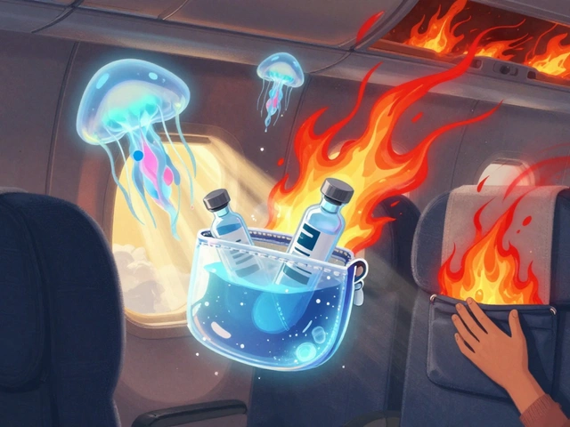 長距離フライト中のインスリンとバイオロジクスの保存方法