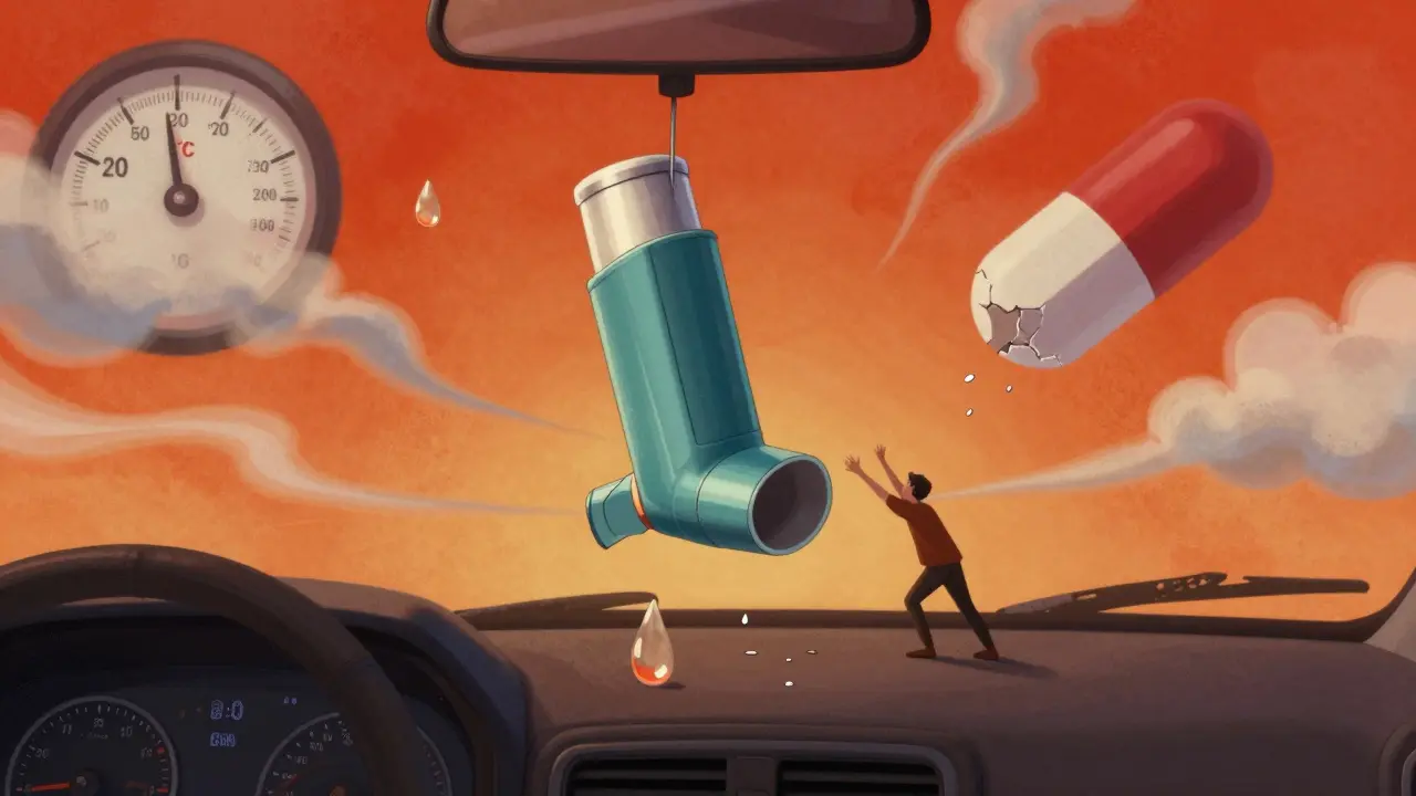 吸入器とネブライザー薬を安全に保管する方法