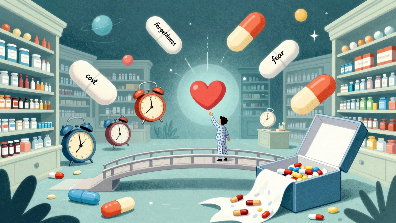 長期慢性疾患の薬物療法にうまく対処するための具体的な方法