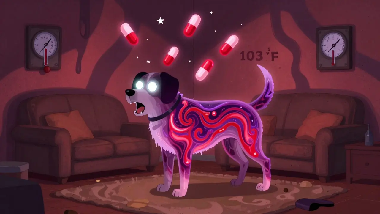 ペットが人間の薬を誤飲したときの過剰摂取の見分け方