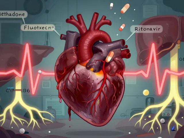 メタドンとCYP酵素相互作用：QT延長と血中濃度変化のリスク