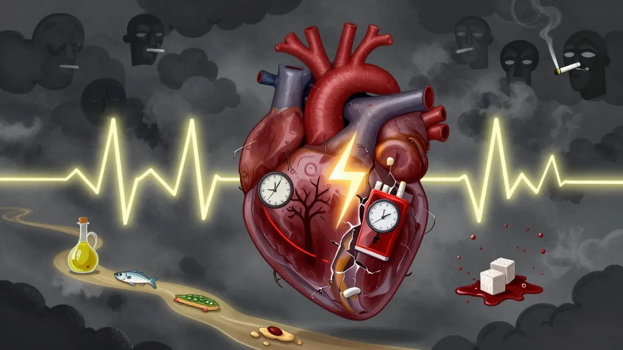 心臓病のリスク要因：年齢、家族歴、喫煙、その他の要因を徹底解説