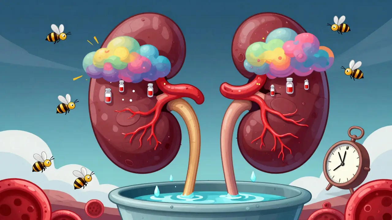 薬剤による急性間質性腎炎：腎臓の炎症のサインと対処法