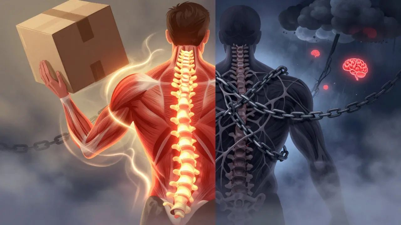 腰痛の急性と慢性：物理療法の効果と違い