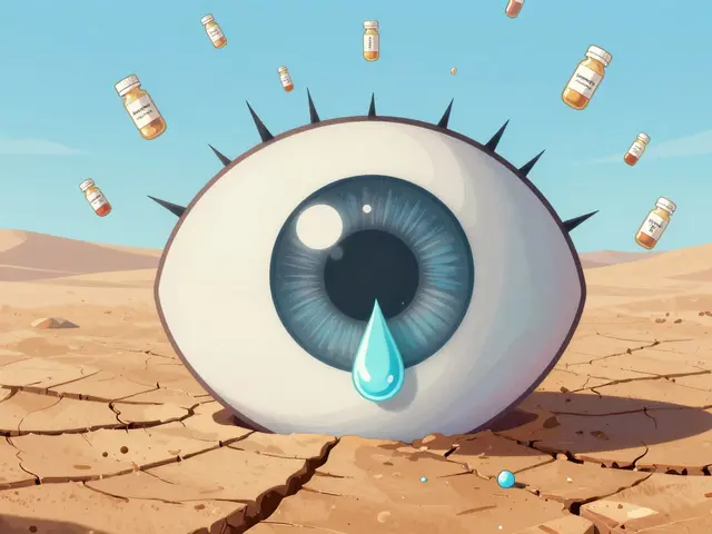 薬によるドライアイ：潤滑と生活習慣の改善法