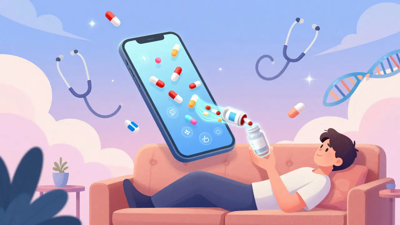 アプリによる処方箋：ジェネリック薬を手軽に得るためのプラットフォーム