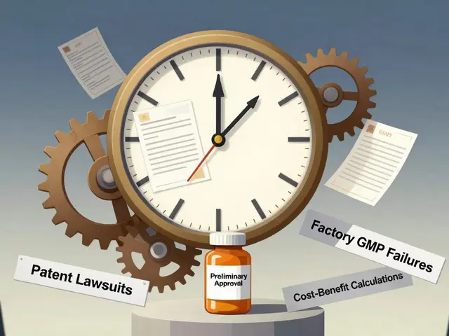 ジェネリック医薬品の暫定承認：遅延の主な理由