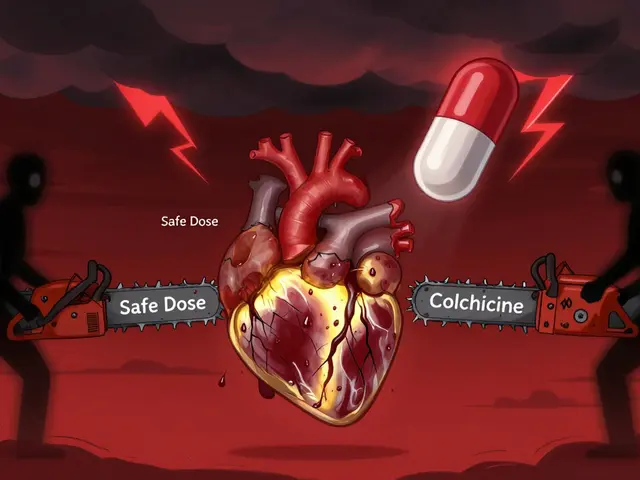 コルヒチンとマクロライドの相互作用：P-グリコタンパク質とCYP3A4阻害による毒性