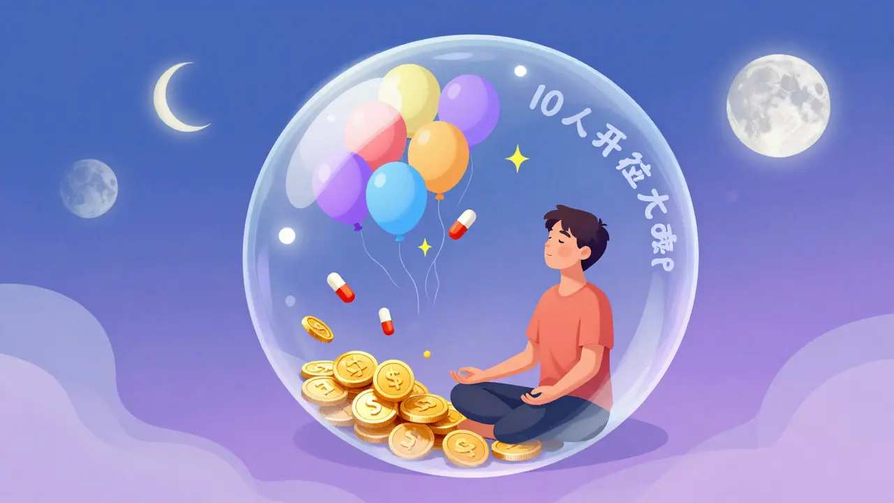 まとめ処方による安心感と経済的メリットを象徴するイメージ