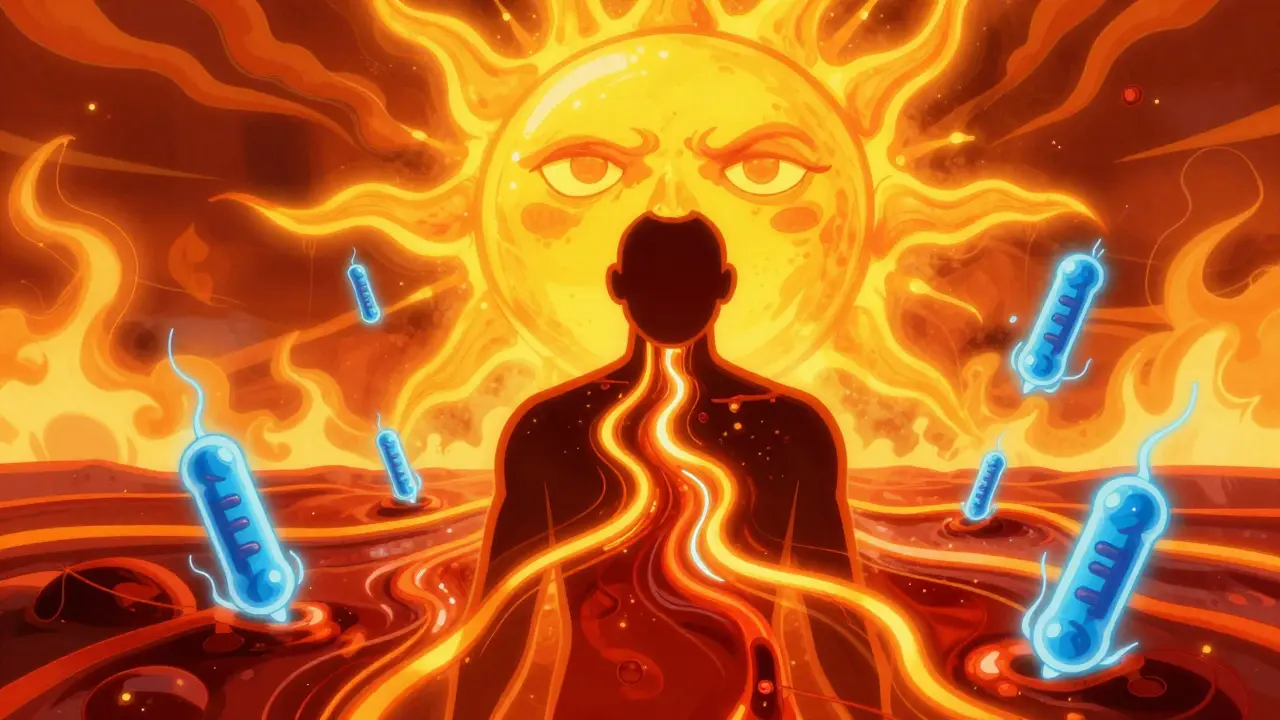 猛暑と体調不良時のオーバードーズリスク管理：命を守るための具体的対策