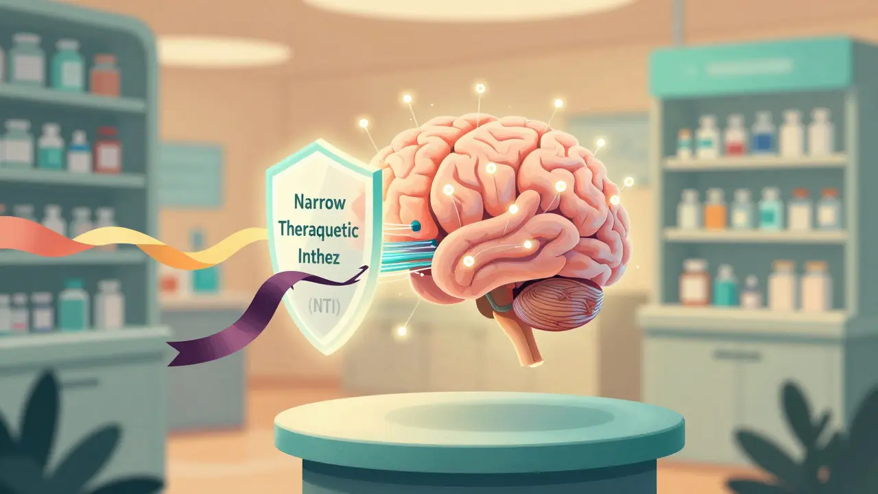 AIによる薬剤管理システムと患者データを視覚化した未来的なイラスト